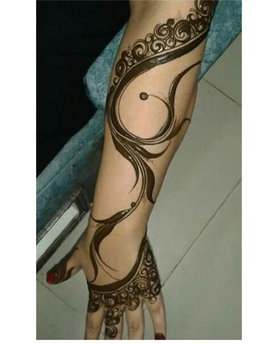 Arabic mehndi designs