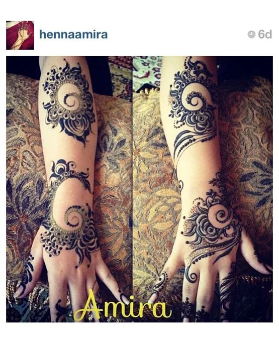 Classy Bangle Arabic Mehndi Design Effect