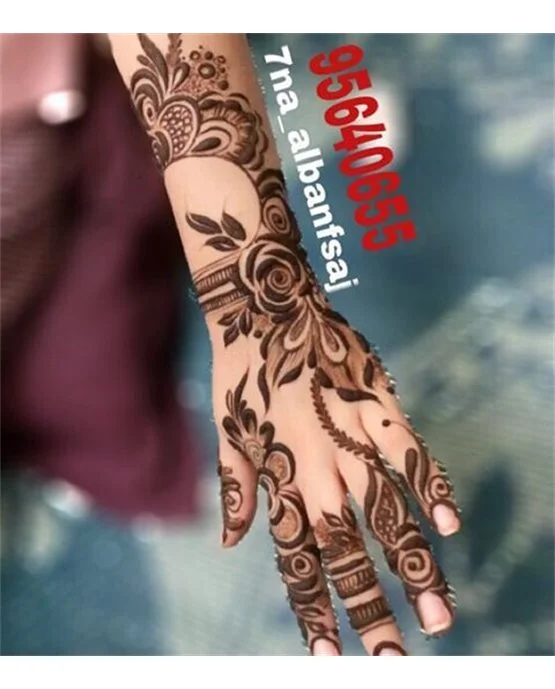 Fine Vine Arabic Mehndi Design Flow