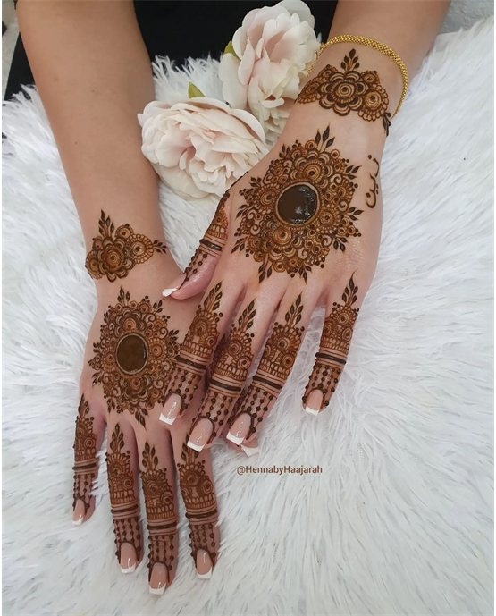 Cultural Highlight Pattern On Back Hand Mehndi Design Cultural Highlight Pattern On Back Hand Mehndi Design