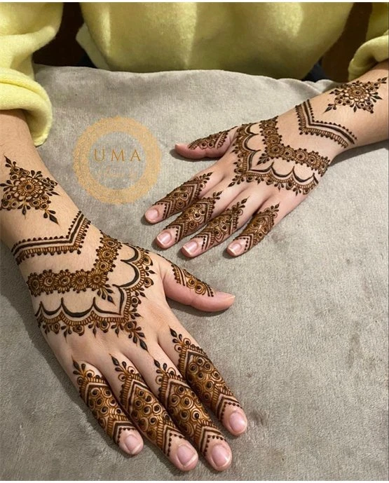 Hatch Inspired Ethnic Back Hand Mehndi Design Hatch Inspired Ethnic Back Hand Mehndi Design