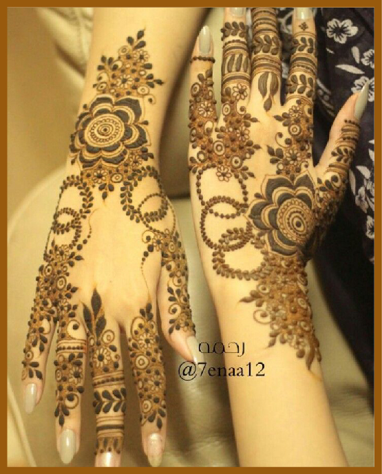 Wrist jewelry inspired modern back hand mehndi design Wrist jewelry inspired modern back hand mehndi design