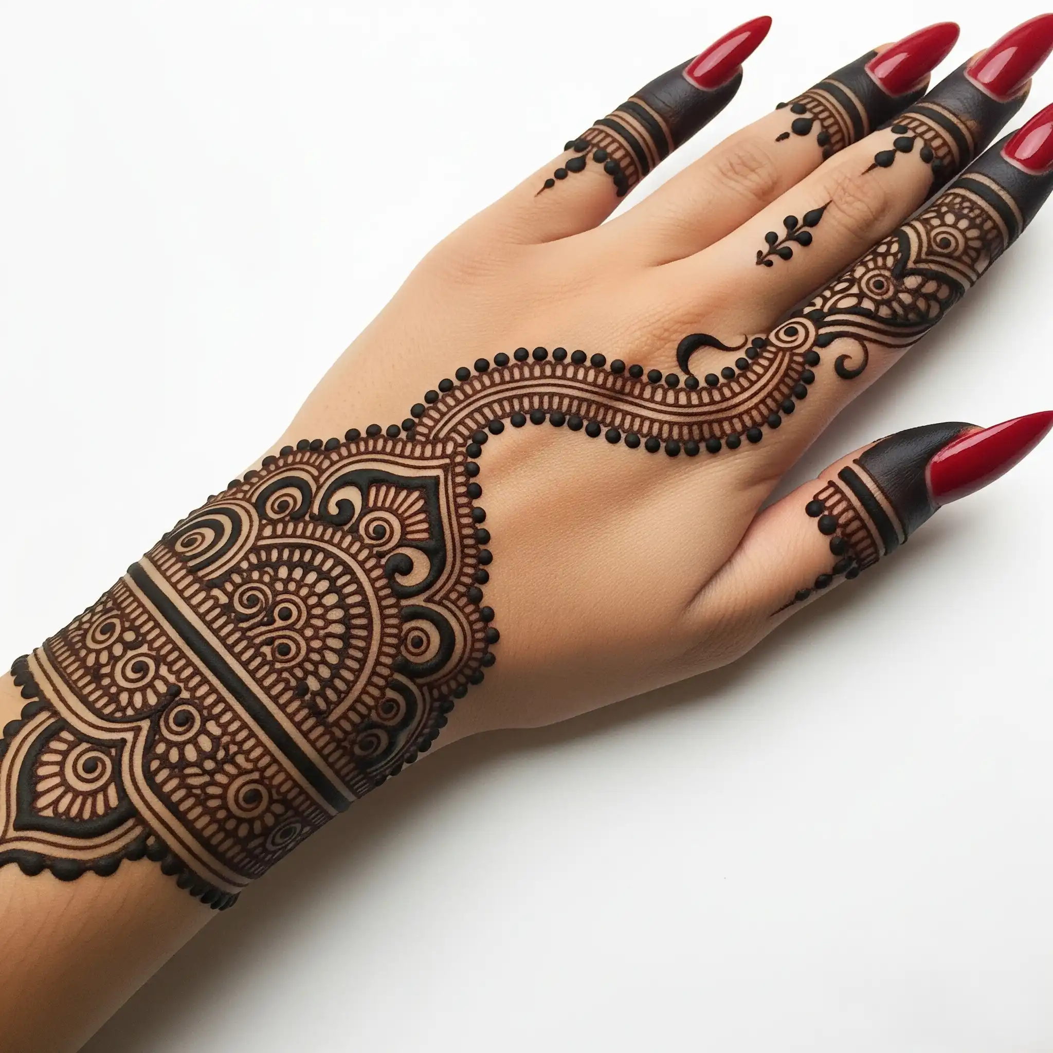 New back hand mehndi design 162 New back hand mehndi design 162