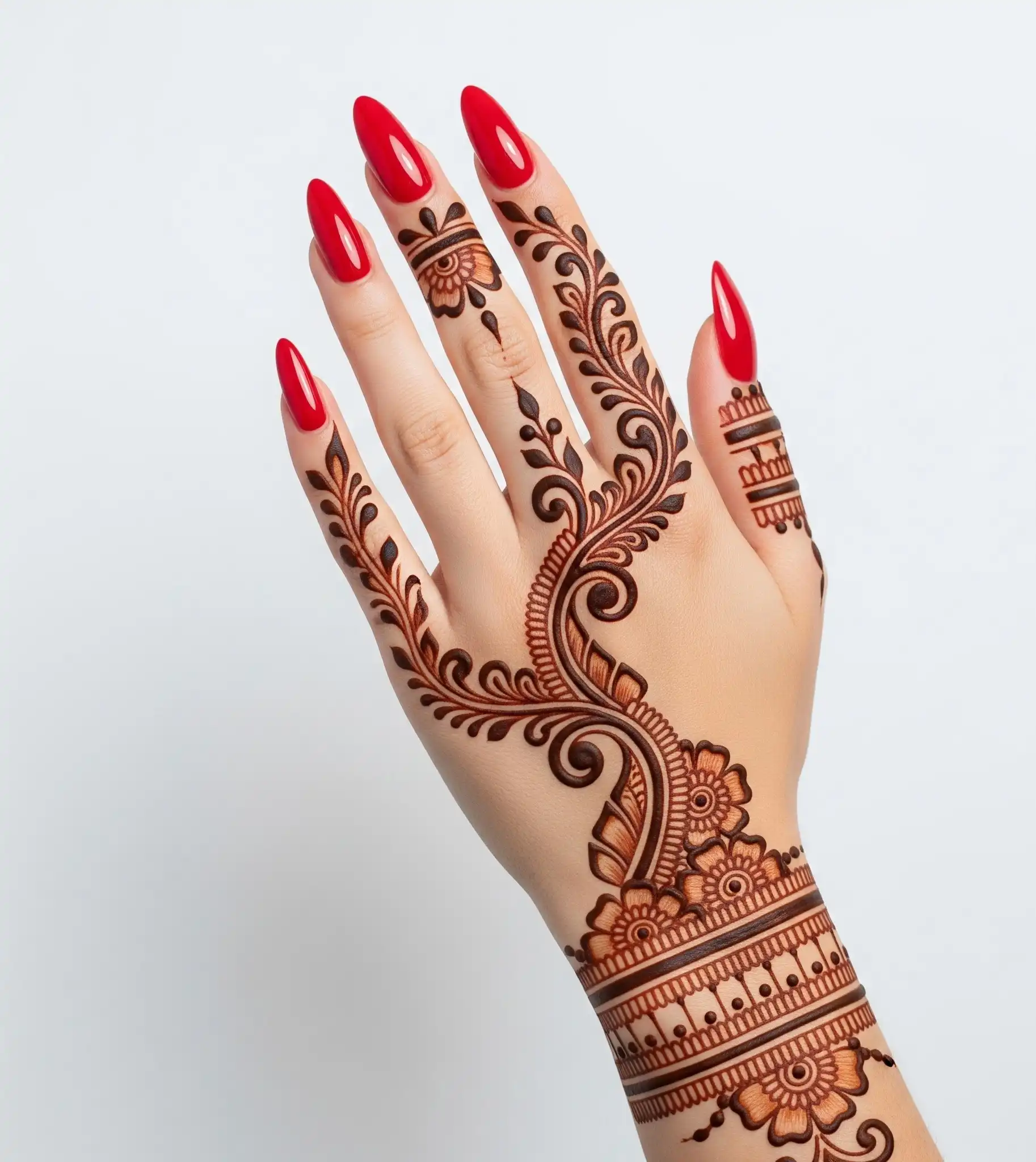 New back hand mehndi design 187 New back hand mehndi design 187