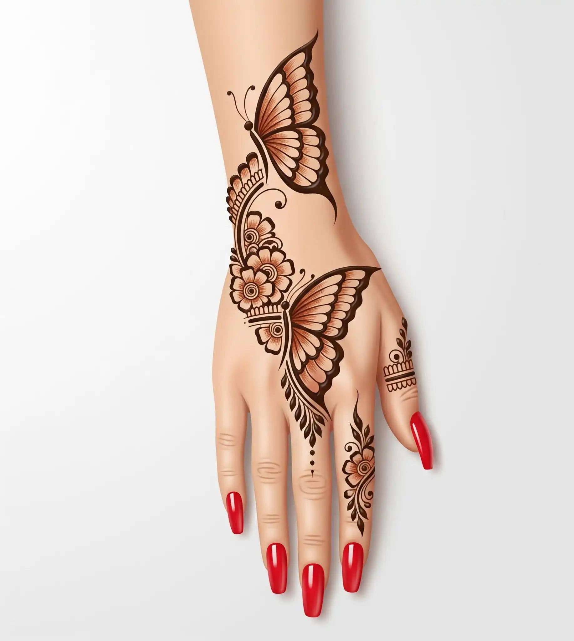 New back hand mehndi design 189 New back hand mehndi design 189