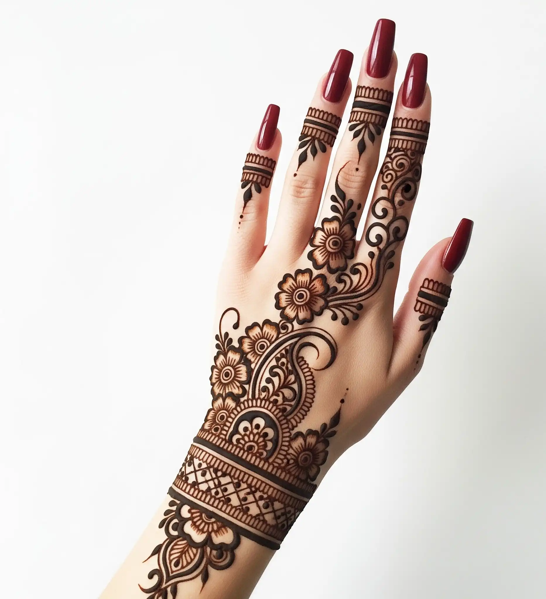 New back hand mehndi design 196 New back hand mehndi design 196