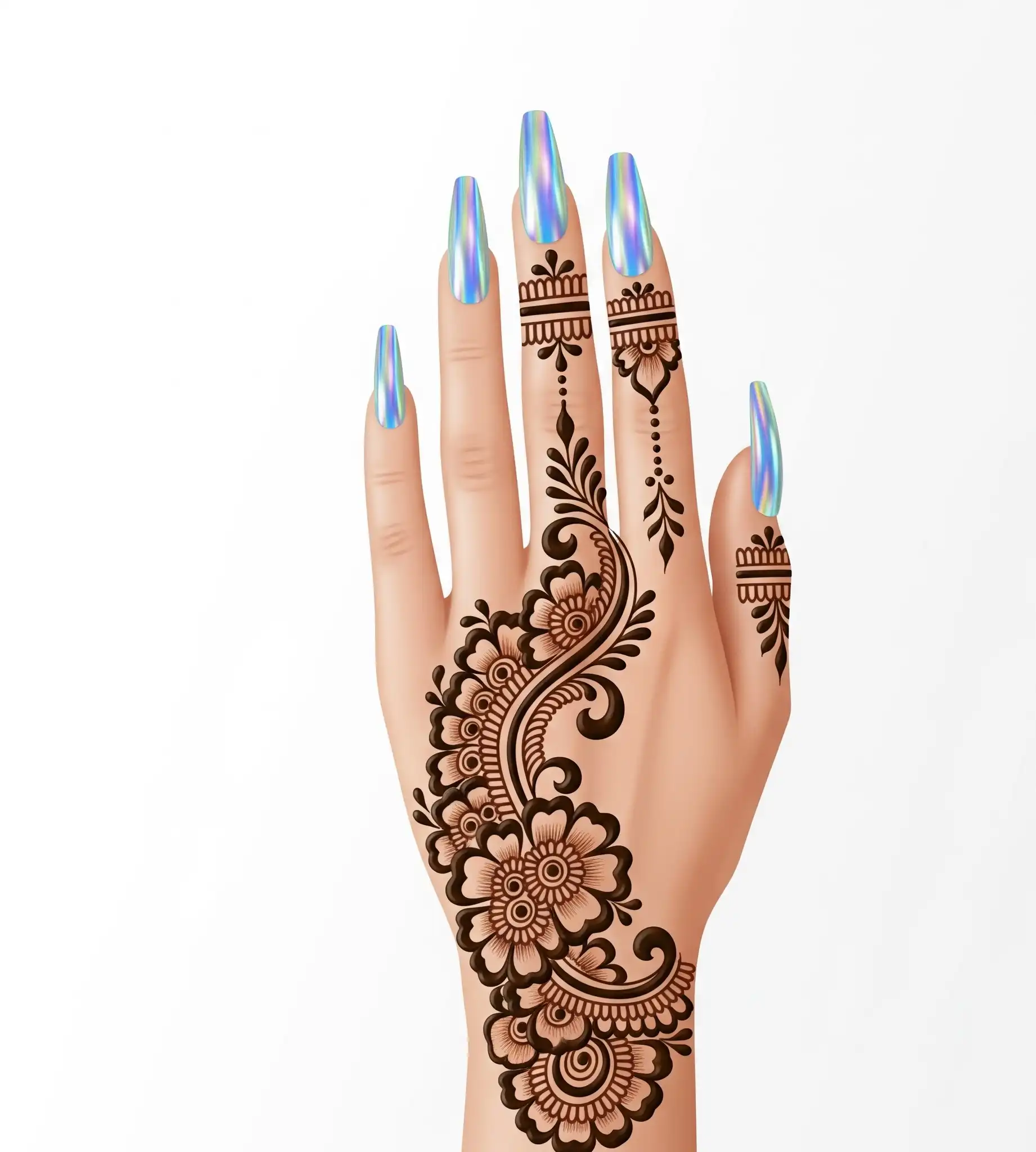 New back hand mehndi design 200 New back hand mehndi design 200