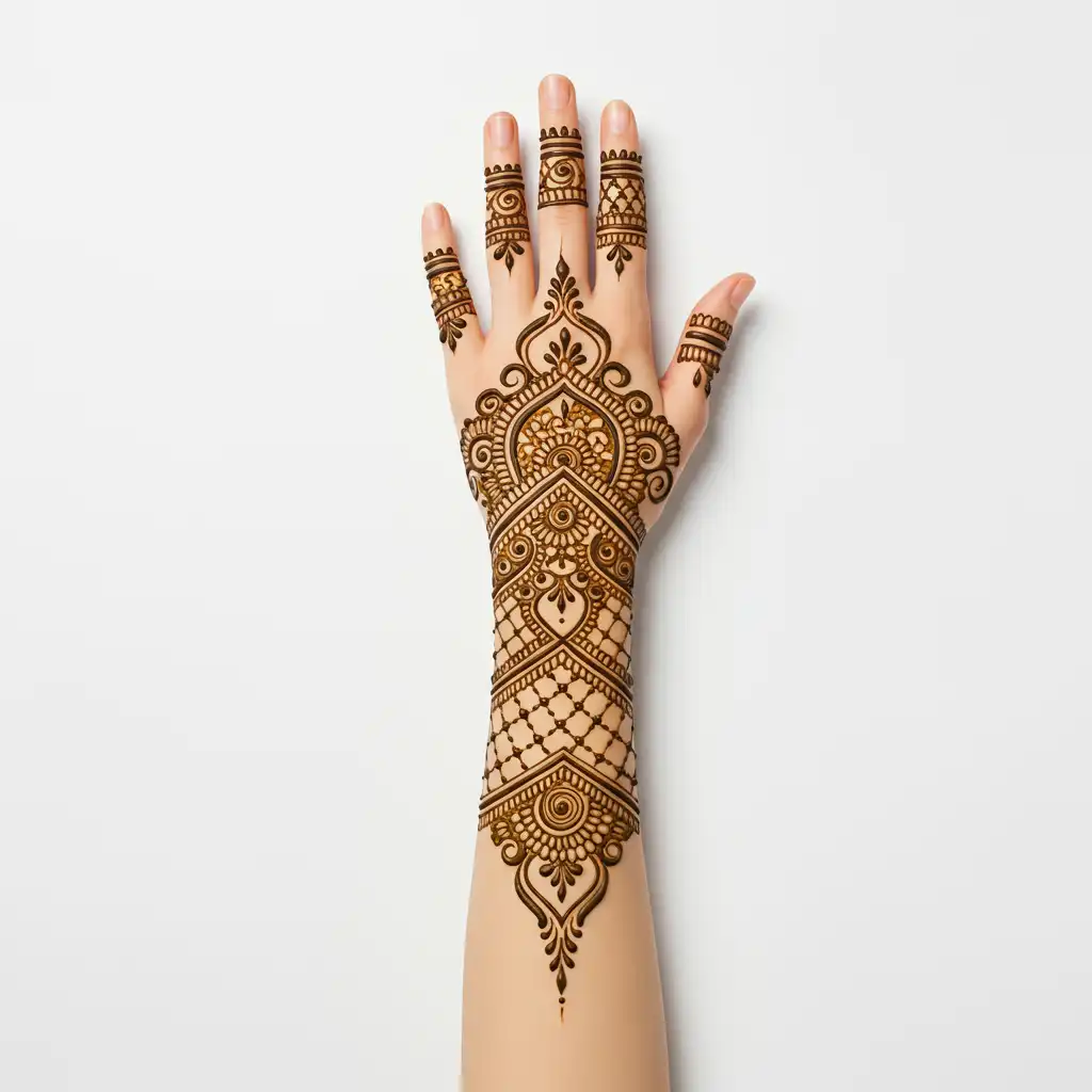 New back hand mehndi design 205 New back hand mehndi design 205