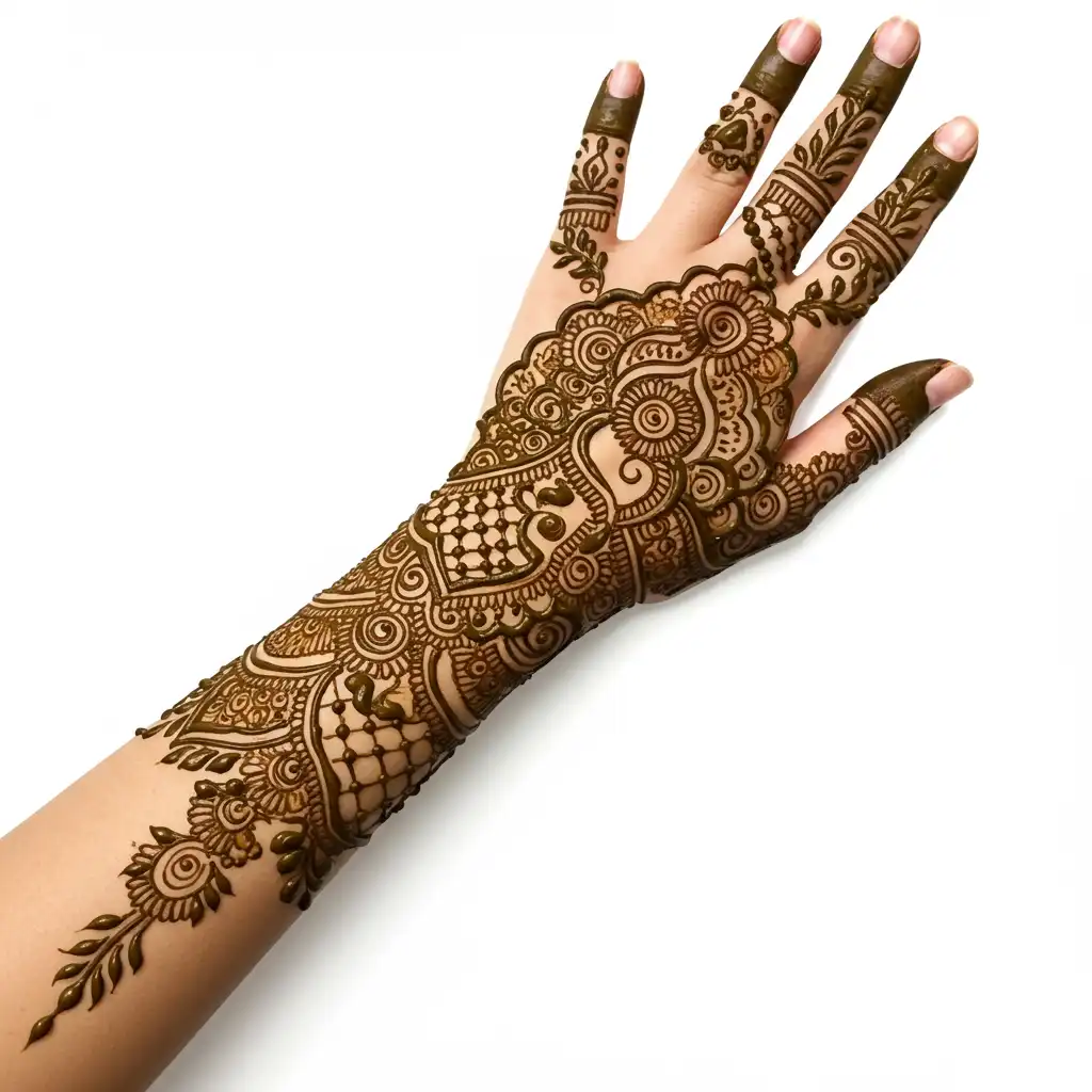 New back hand mehndi design 209 New back hand mehndi design 209