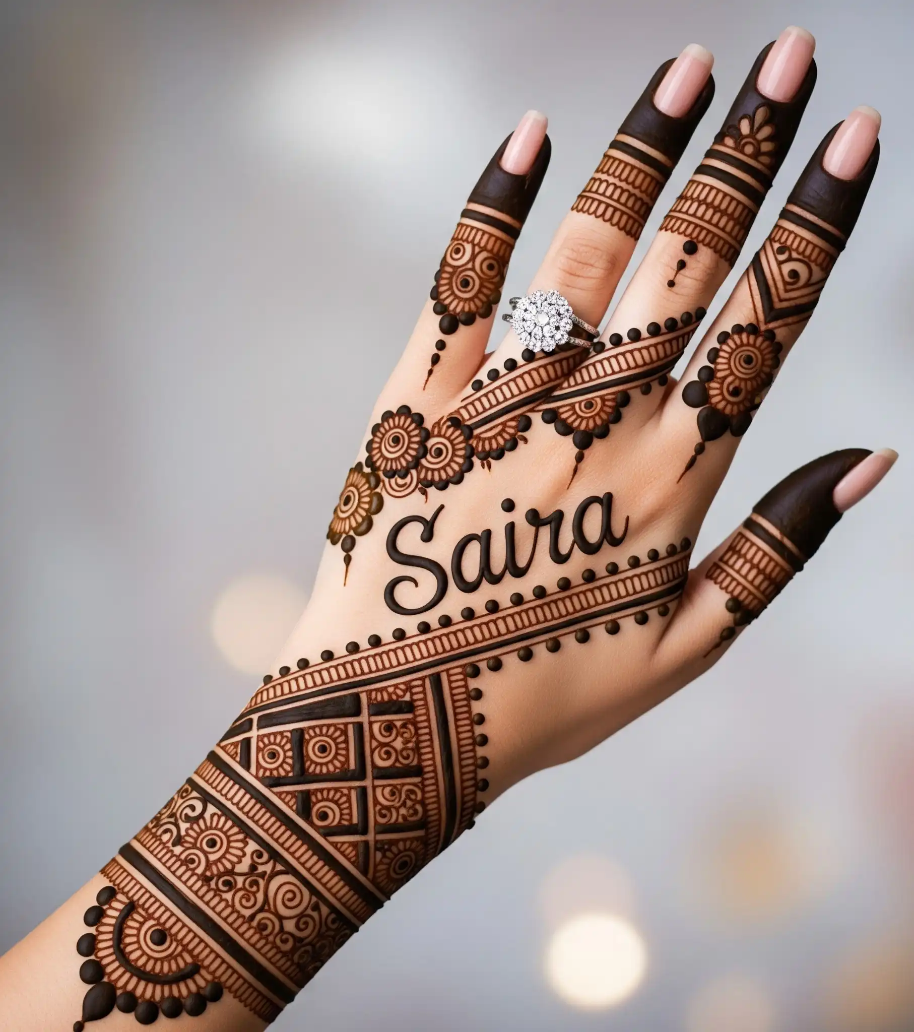 New back hand mehndi design 214 New back hand mehndi design 214