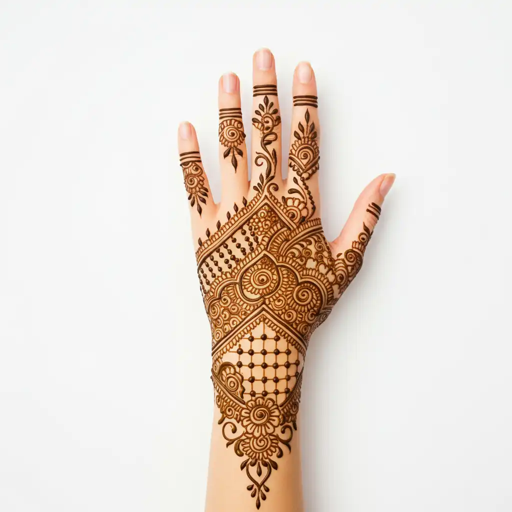 New back hand mehndi design 216 New back hand mehndi design 216
