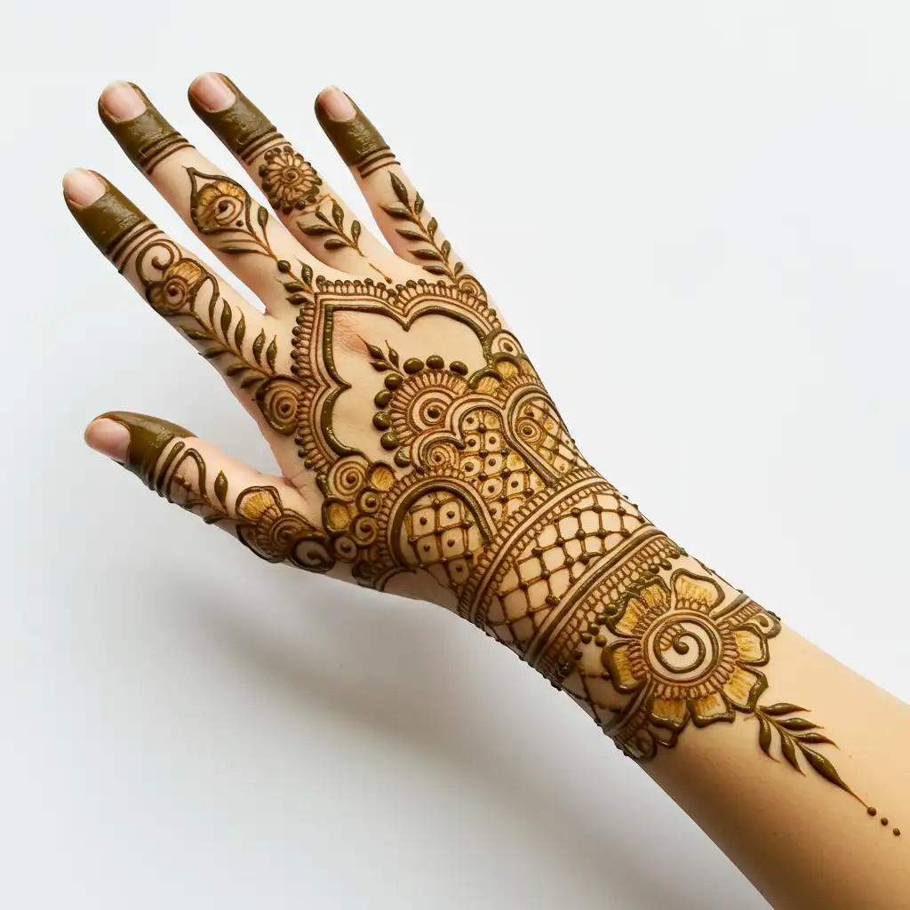 New back hand mehndi design 218 New back hand mehndi design 218