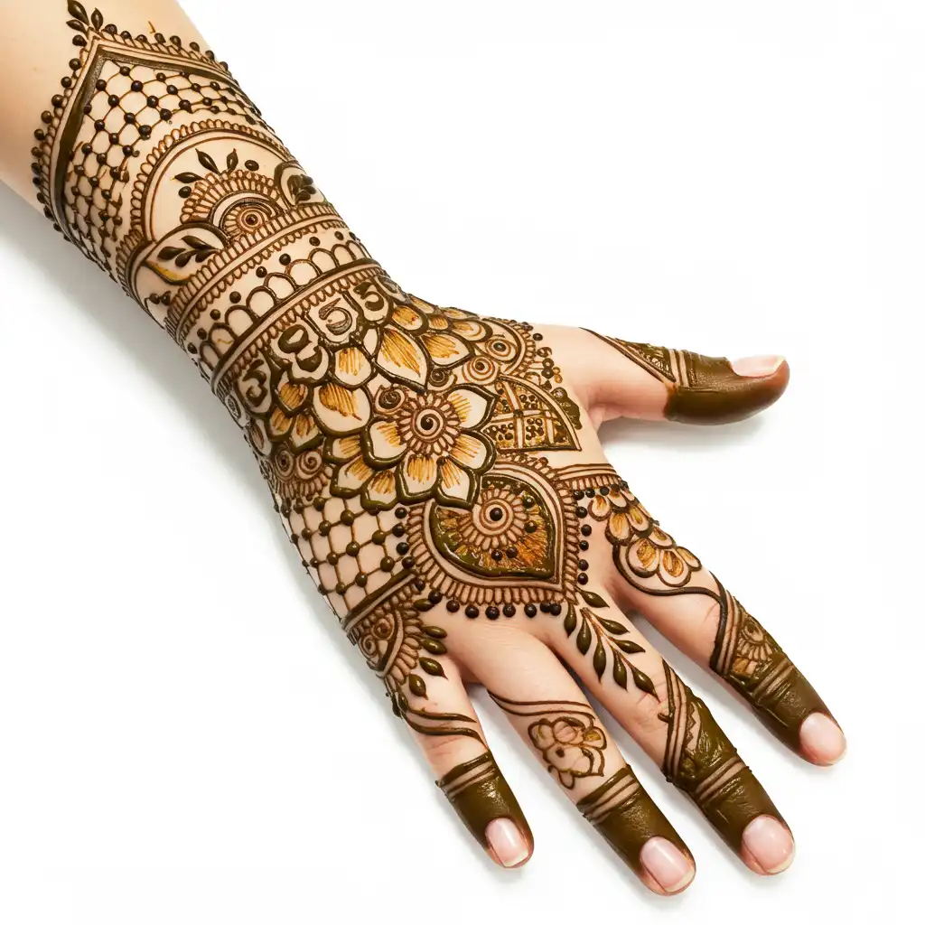 New back hand mehndi design 220 New back hand mehndi design 220