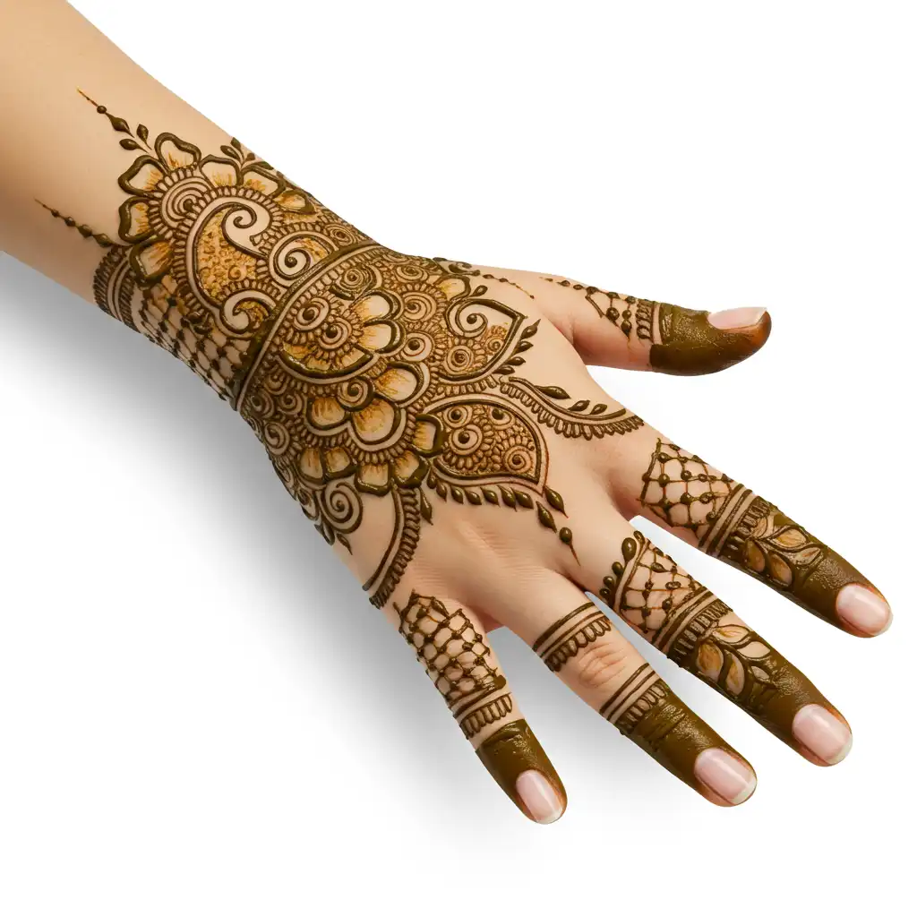 New back hand mehndi design 223 New back hand mehndi design 223