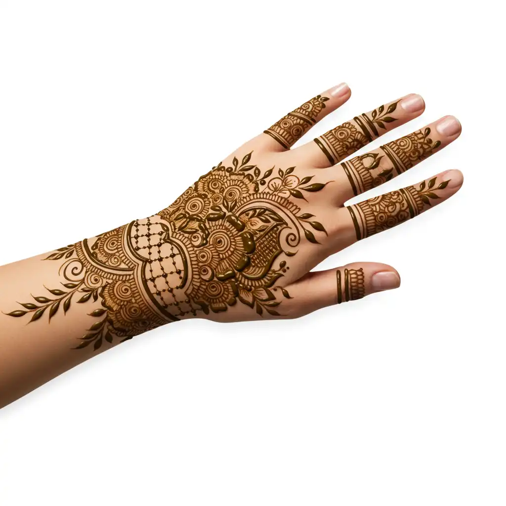 New back hand mehndi design 226 New back hand mehndi design 226