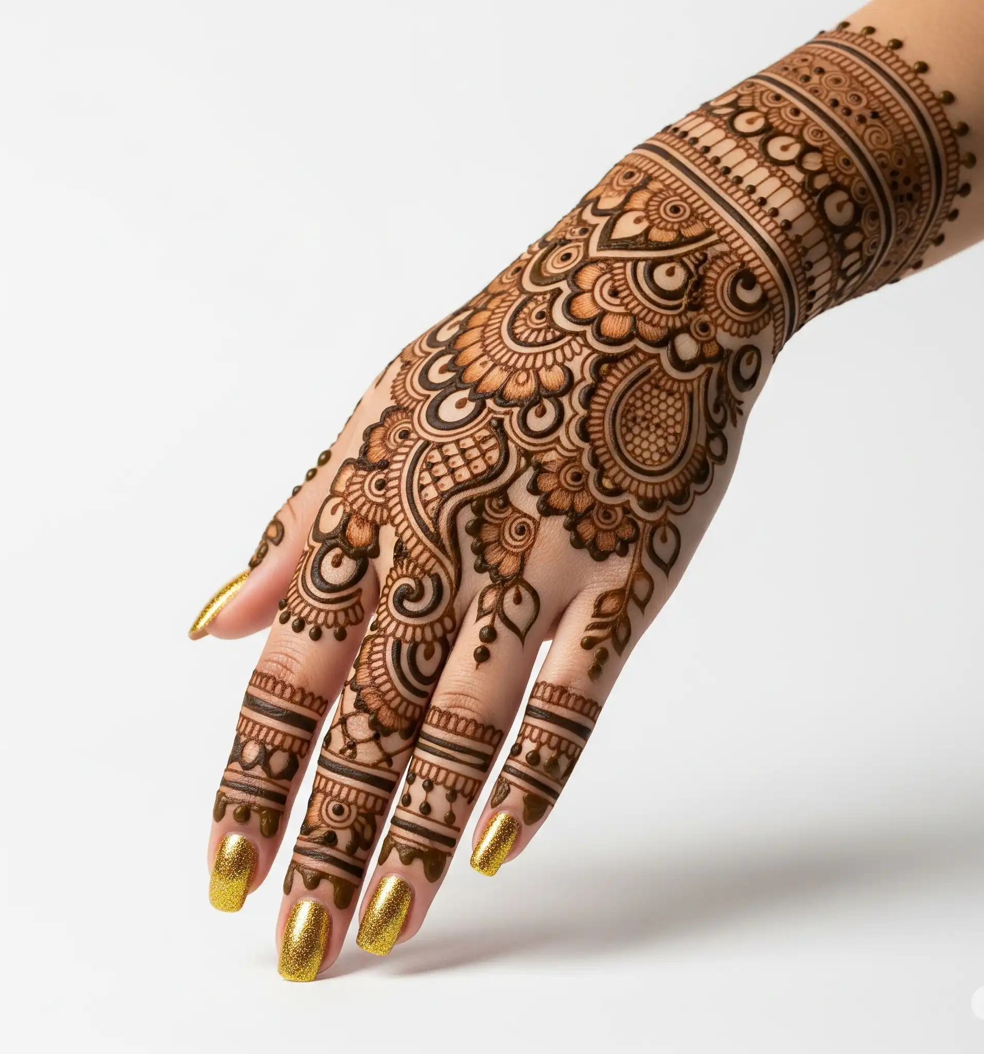 New back hand mehndi design 235 New back hand mehndi design 235