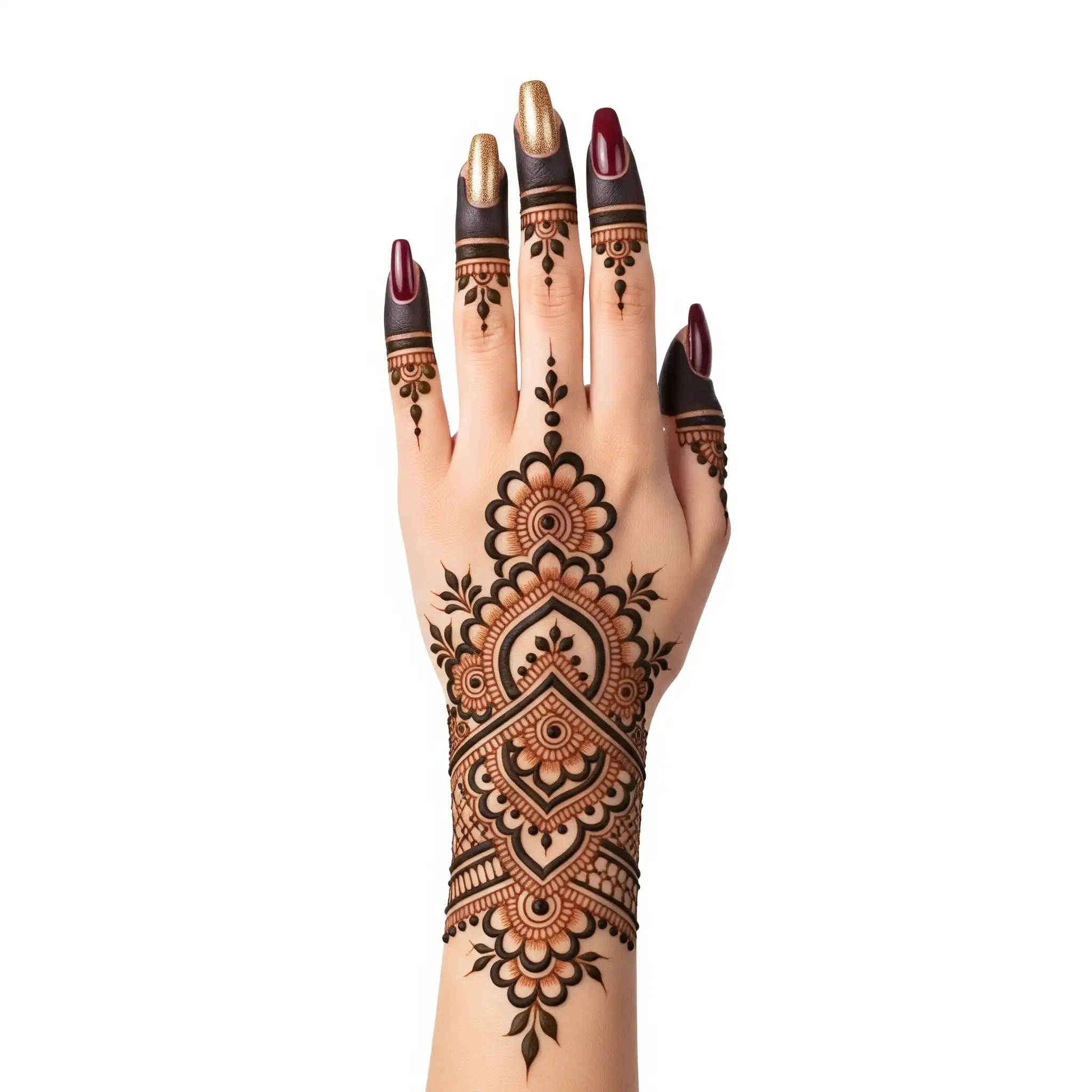 New back hand mehndi design 244 New back hand mehndi design 244
