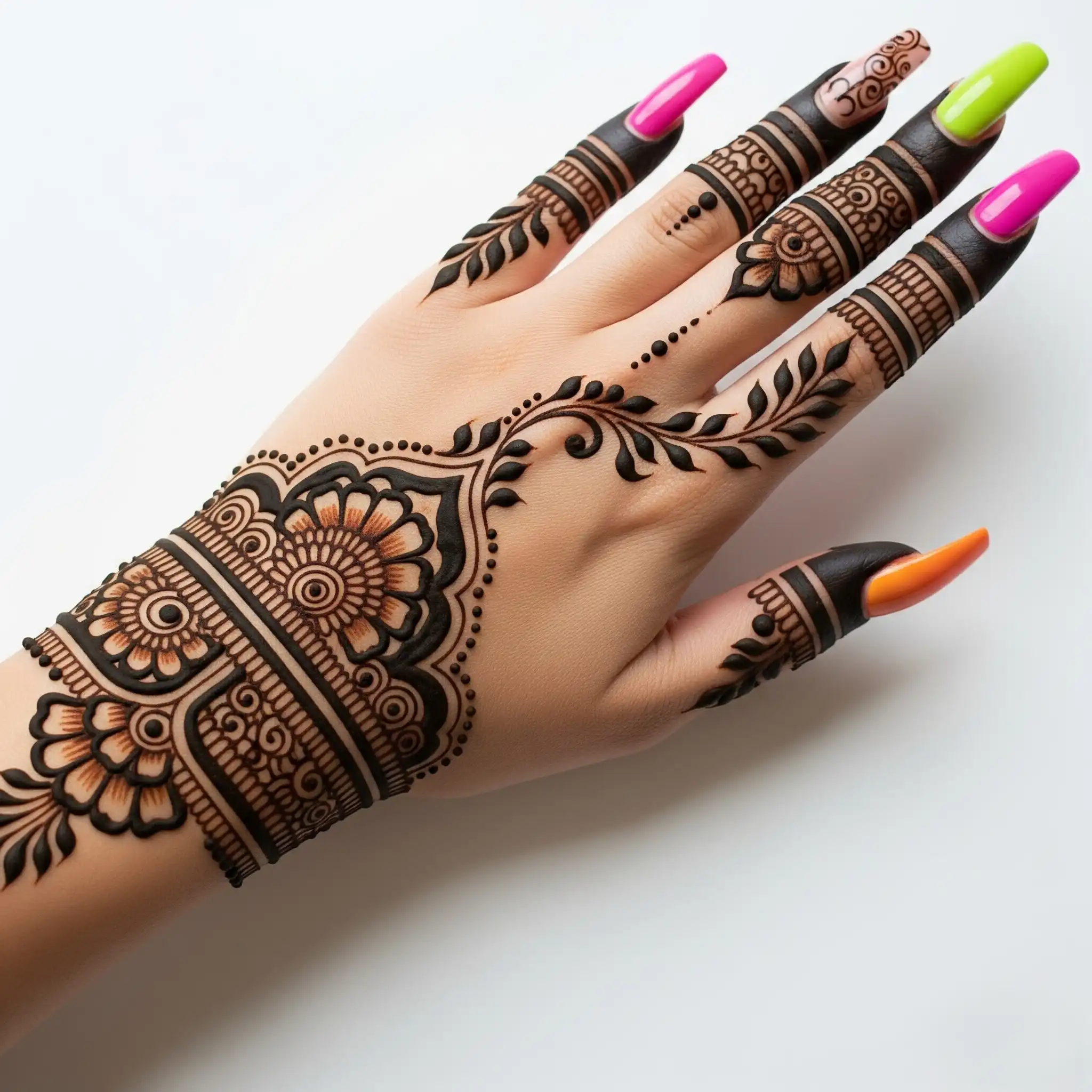 New back hand mehndi design 248 New back hand mehndi design 248