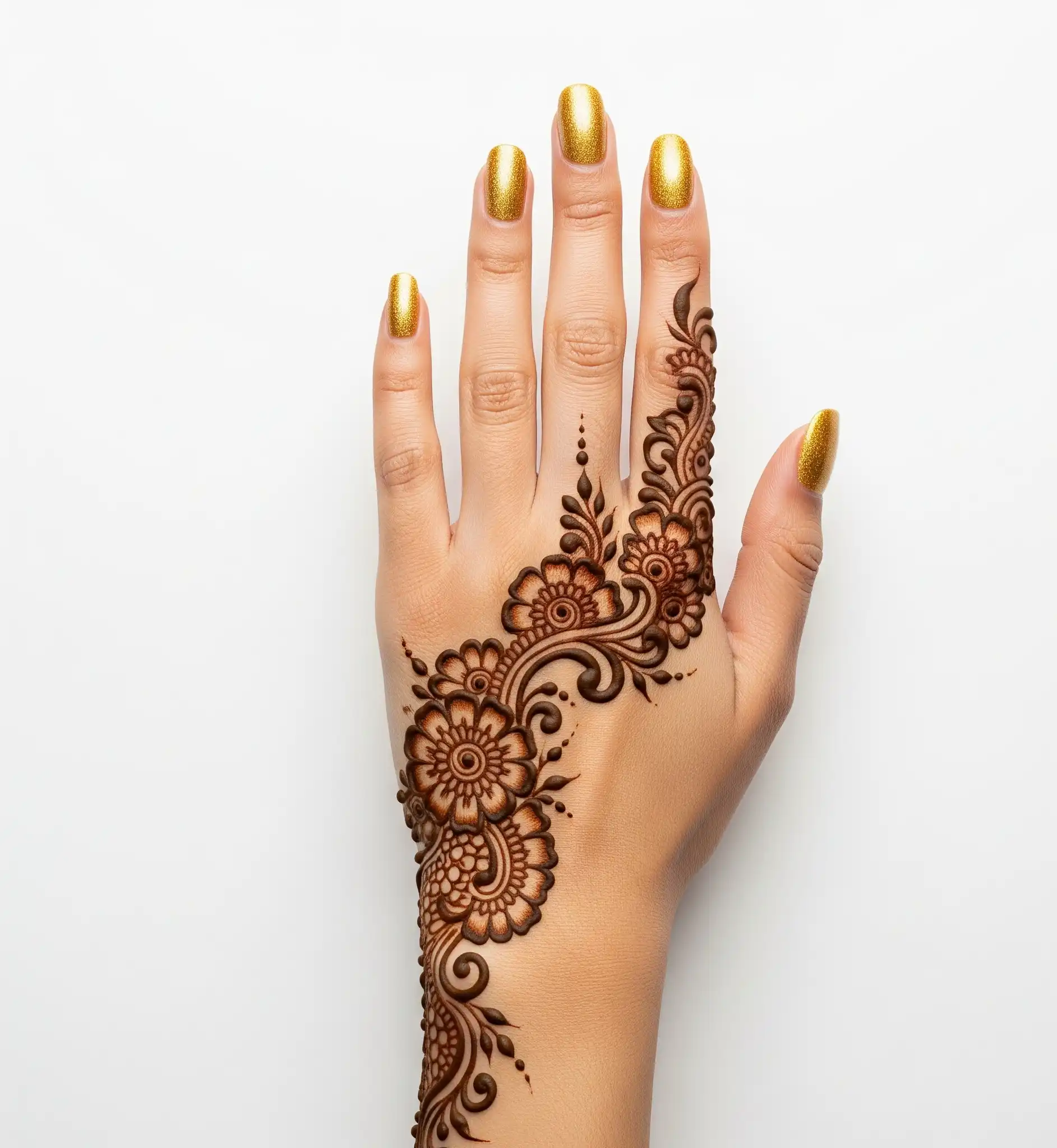 New back hand mehndi design 254 New back hand mehndi design 254
