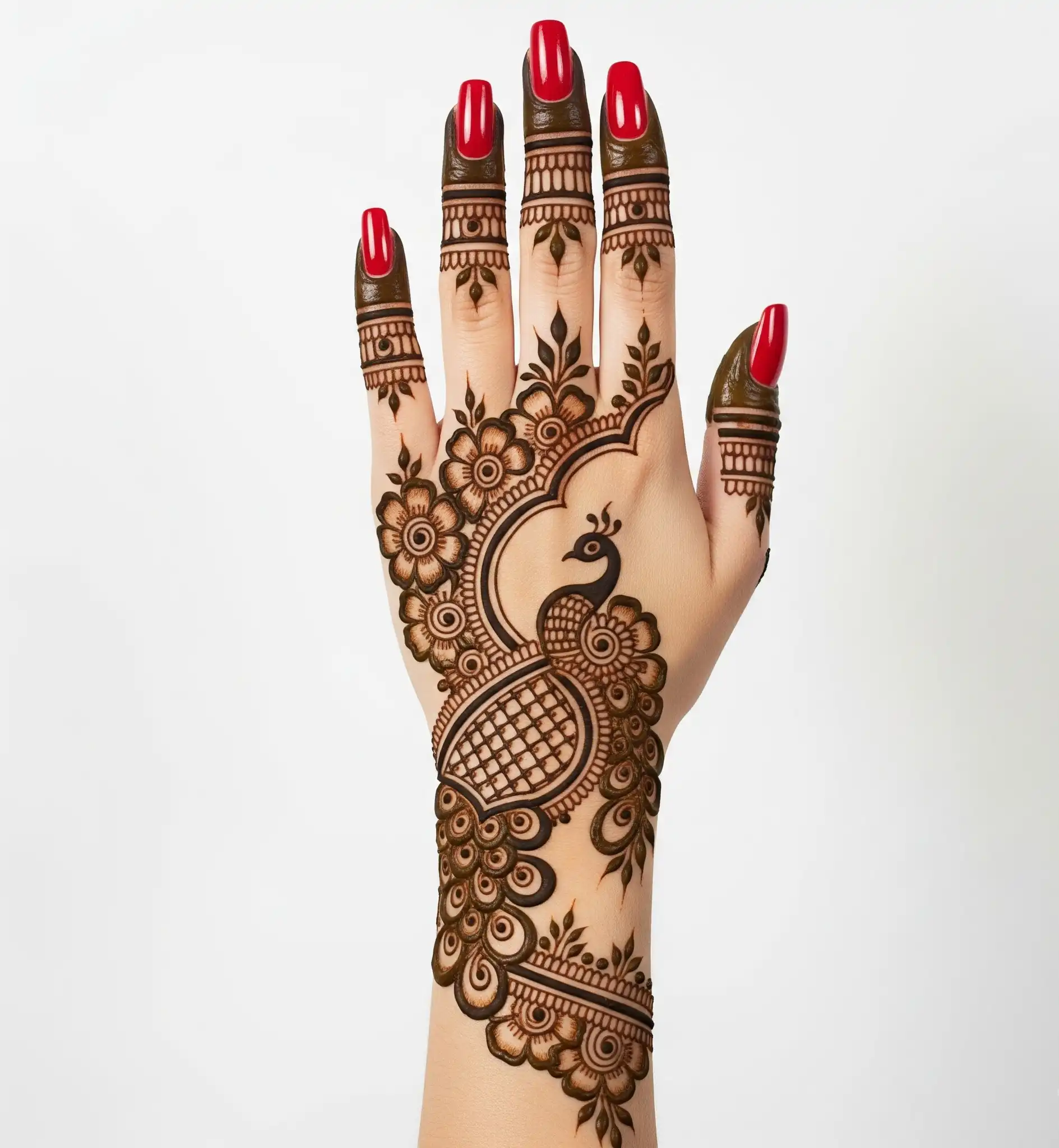 New back hand mehndi design 255 New back hand mehndi design 255