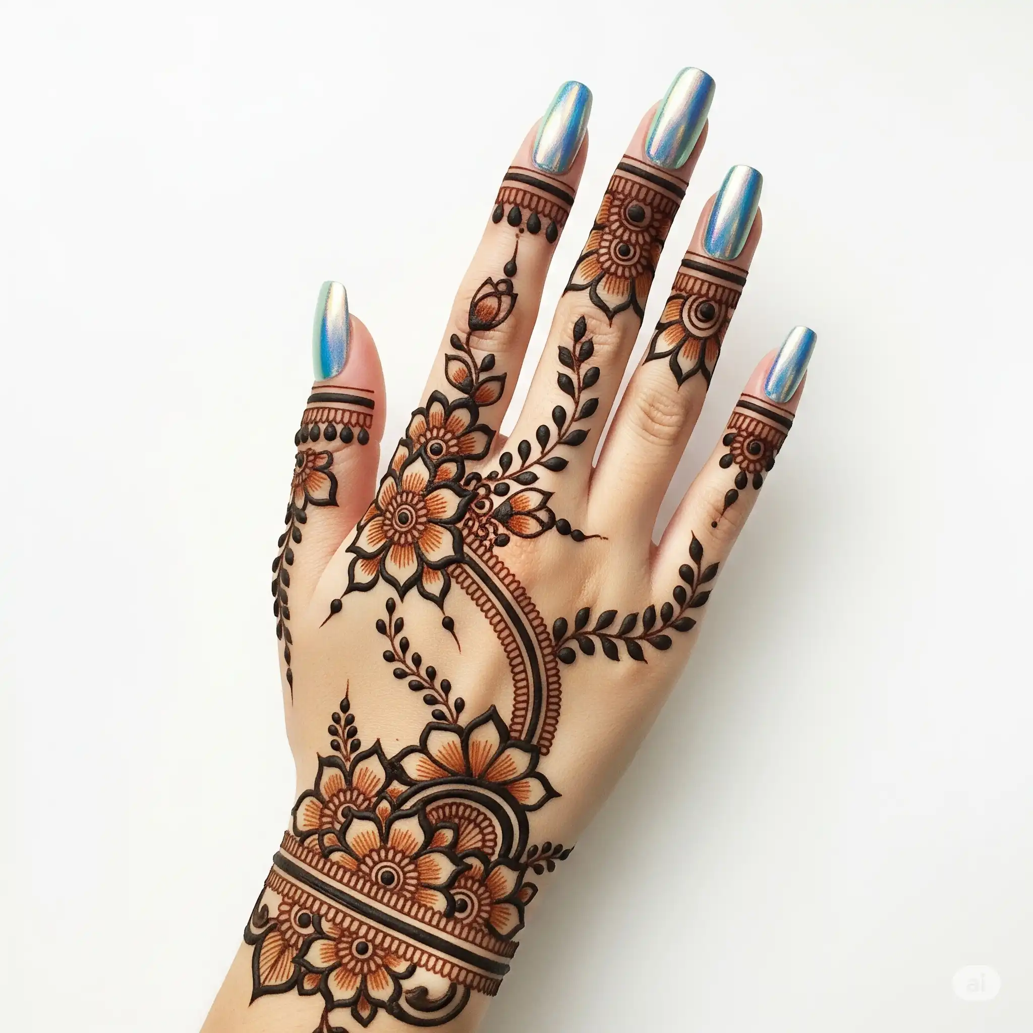 New back hand mehndi design 45 New back hand mehndi design 45