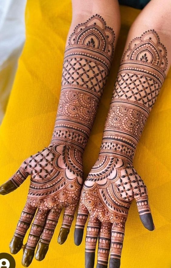 Bridal mehndi design 103 Bridal mehndi design 103