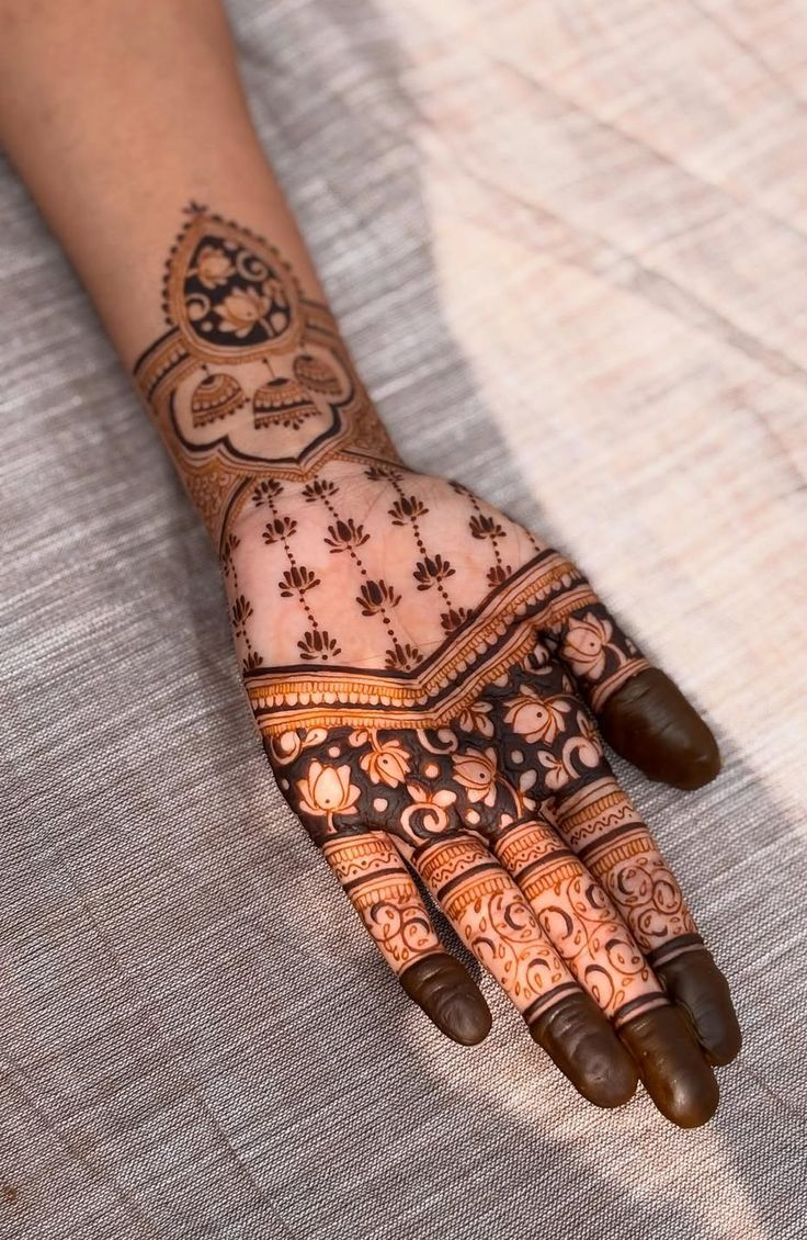 Bridal mehndi design 104 Bridal mehndi design 104