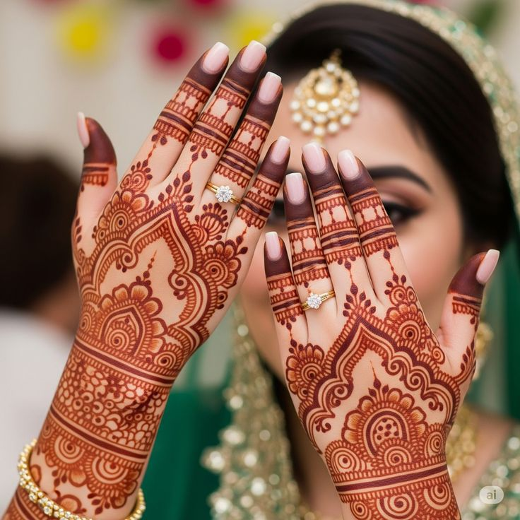 Bridal mehndi design 111 Bridal mehndi design 111