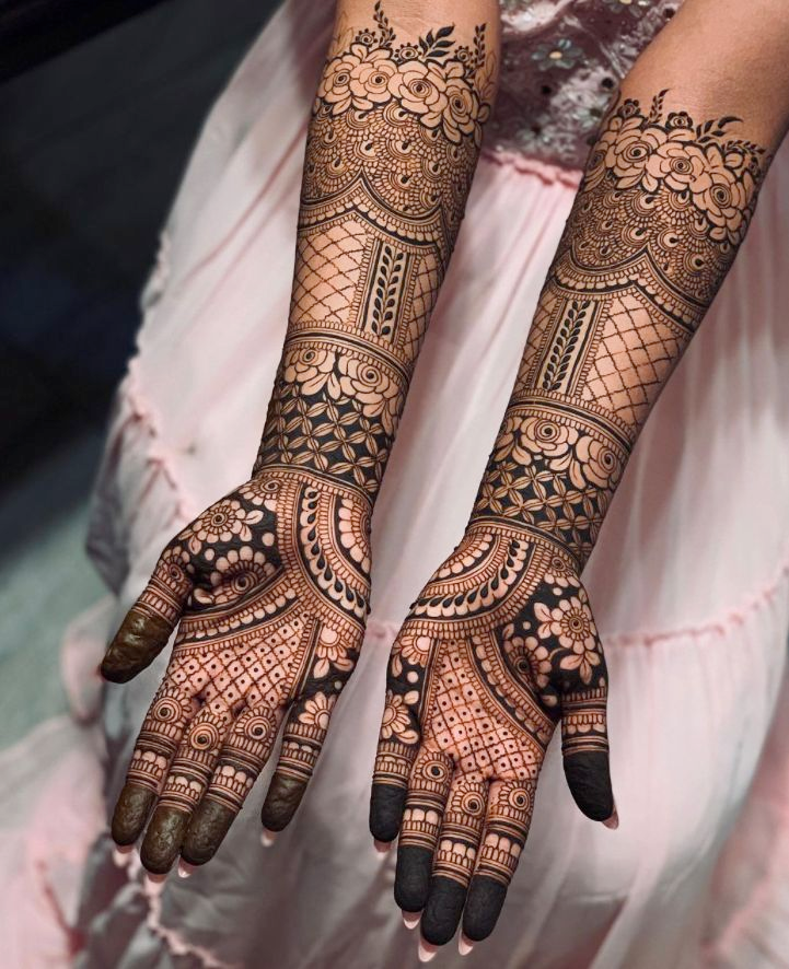 Bridal mehndi design 112 Bridal mehndi design 112