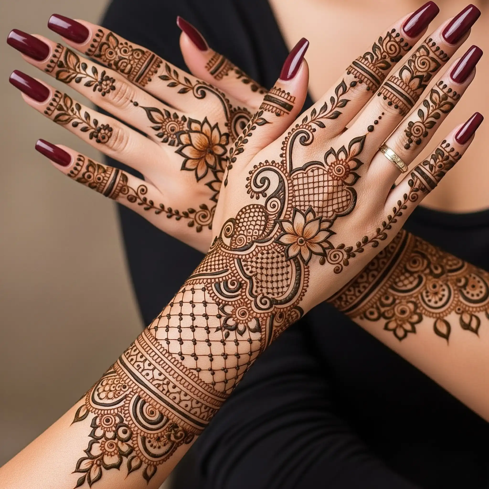 Bridal mehndi design 117 Bridal mehndi design 117
