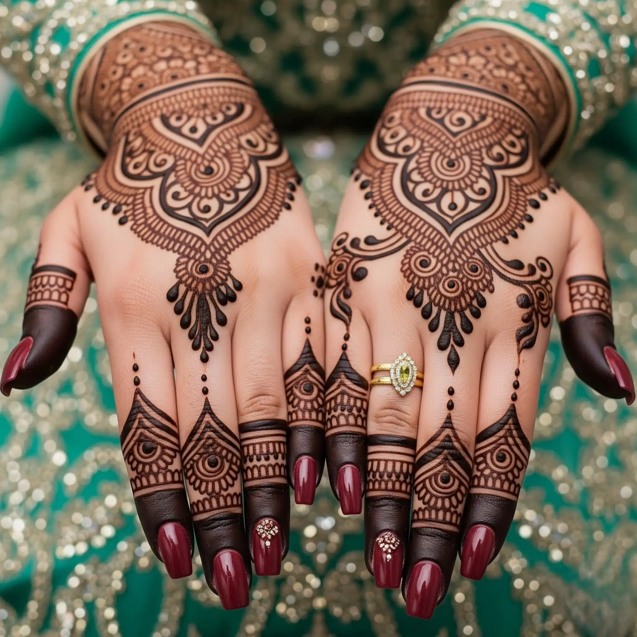 Bridal mehndi design 127 Bridal mehndi design 127