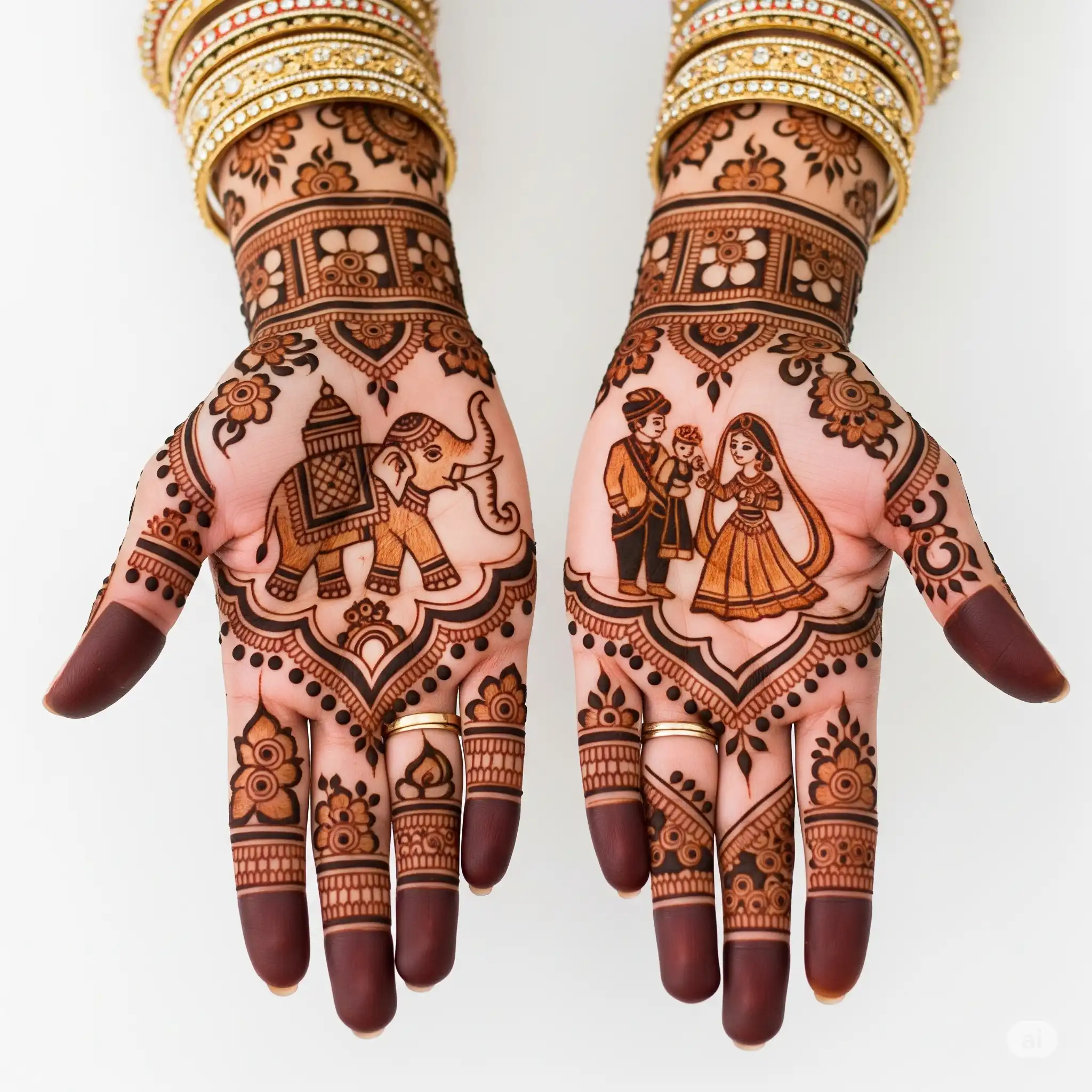 Bridal mehndi design 151 Bridal mehndi design 151
