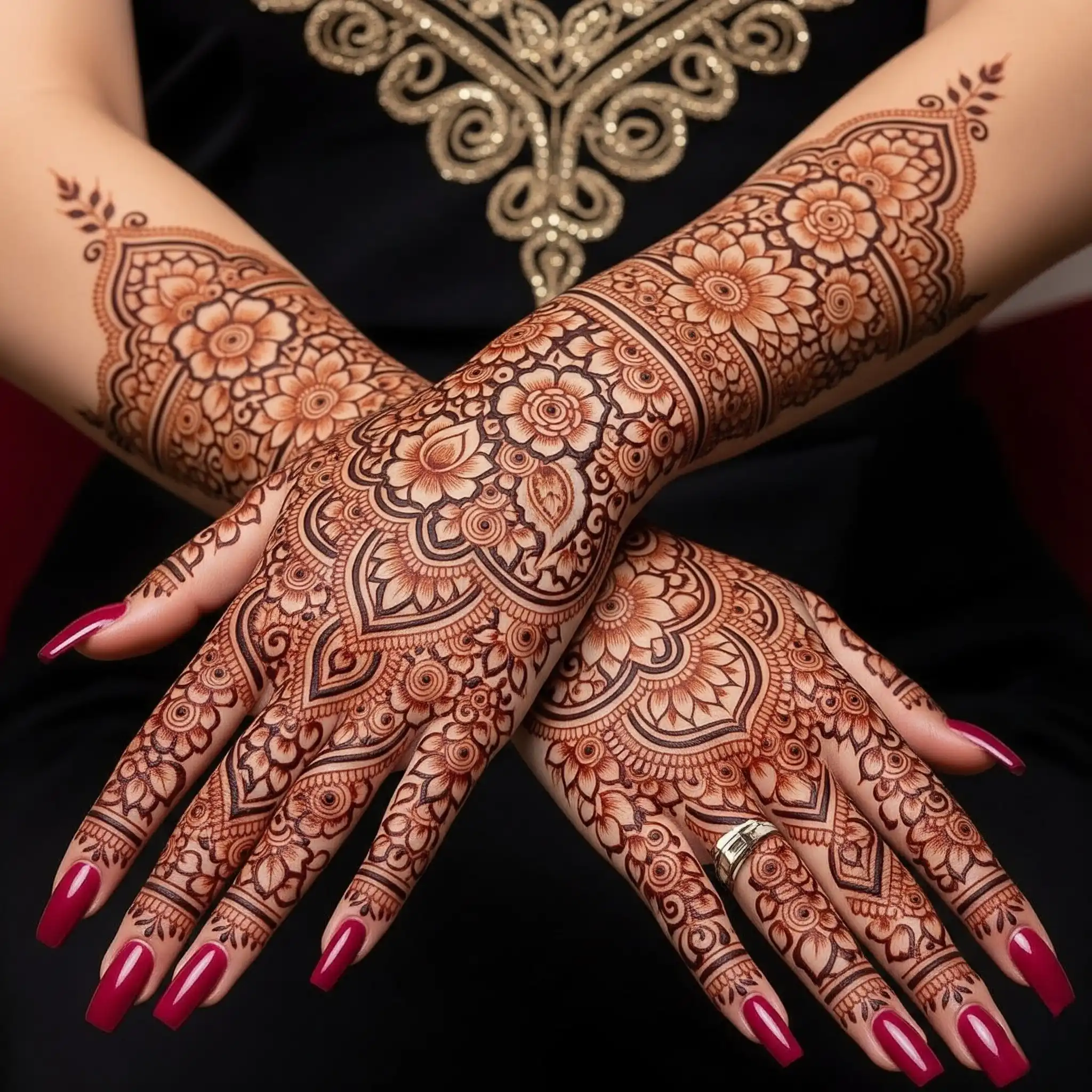 Bridal mehndi design 158 Bridal mehndi design 158