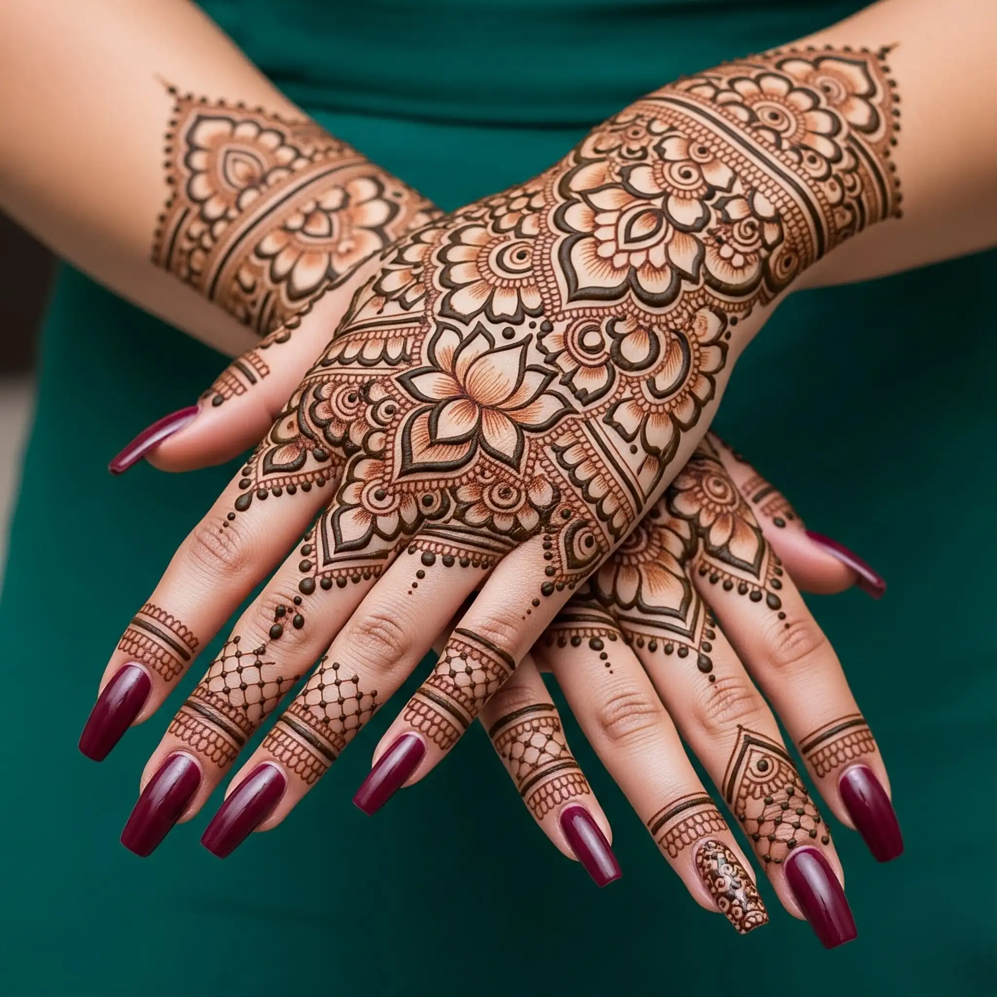 Bridal mehndi design 159 Bridal mehndi design 159