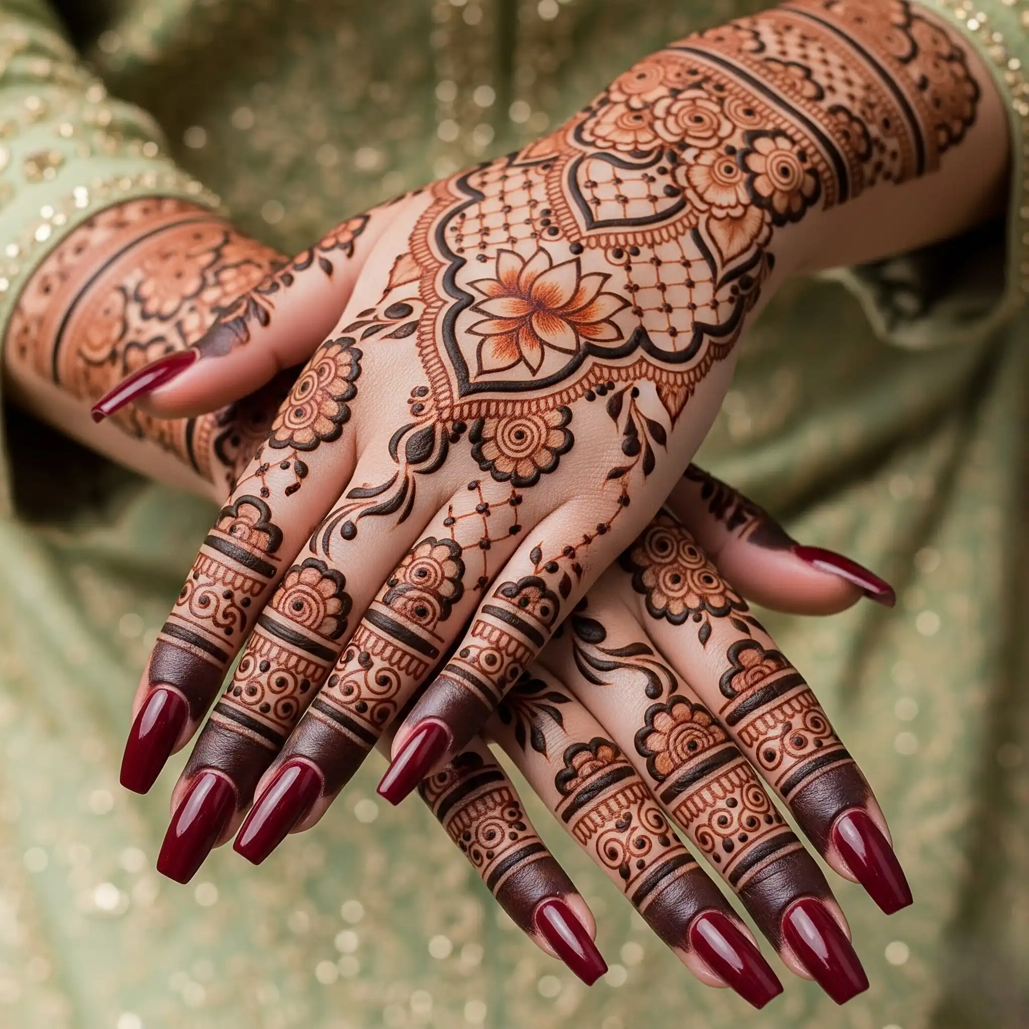 Bridal mehndi design 161 Bridal mehndi design 161