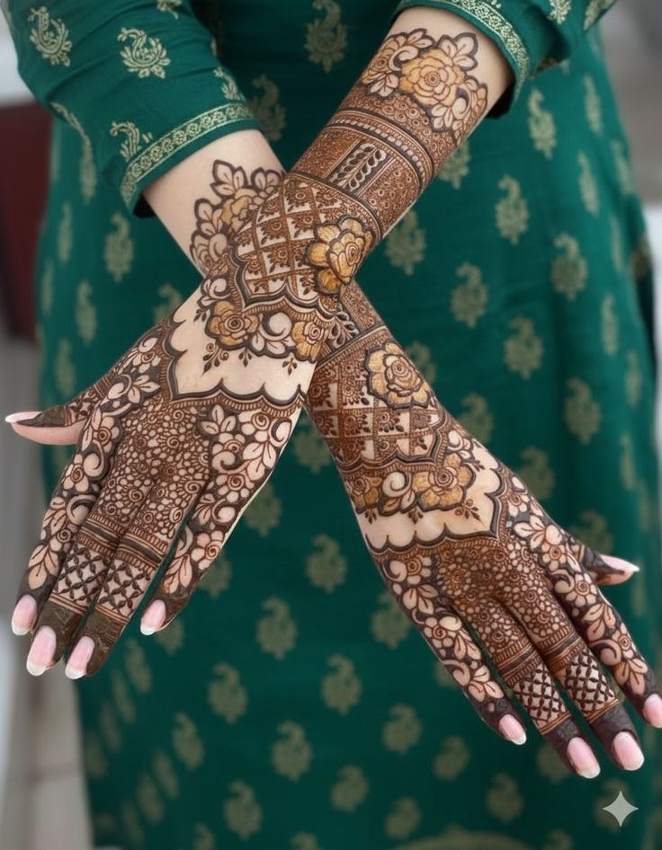 Bridal mehndi design 62 Bridal mehndi design 62