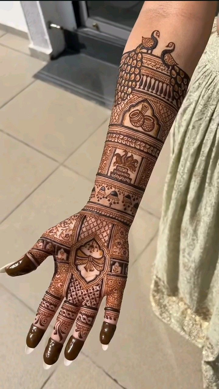 Bridal mehndi design 97 Bridal mehndi design 97