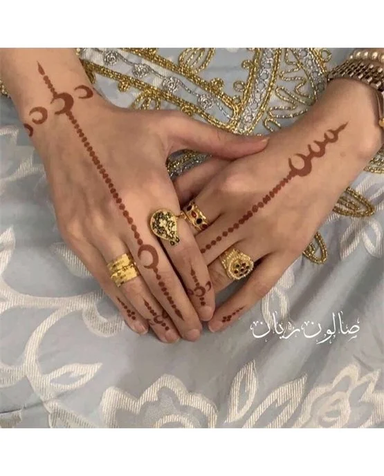 Bloom Inspired Chic Simple Finger Mehndi Design