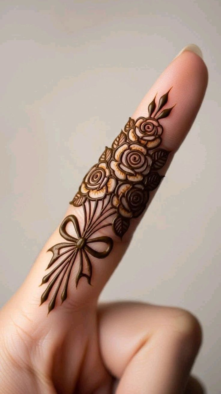 New finger mehndi design 11 New finger mehndi design 11