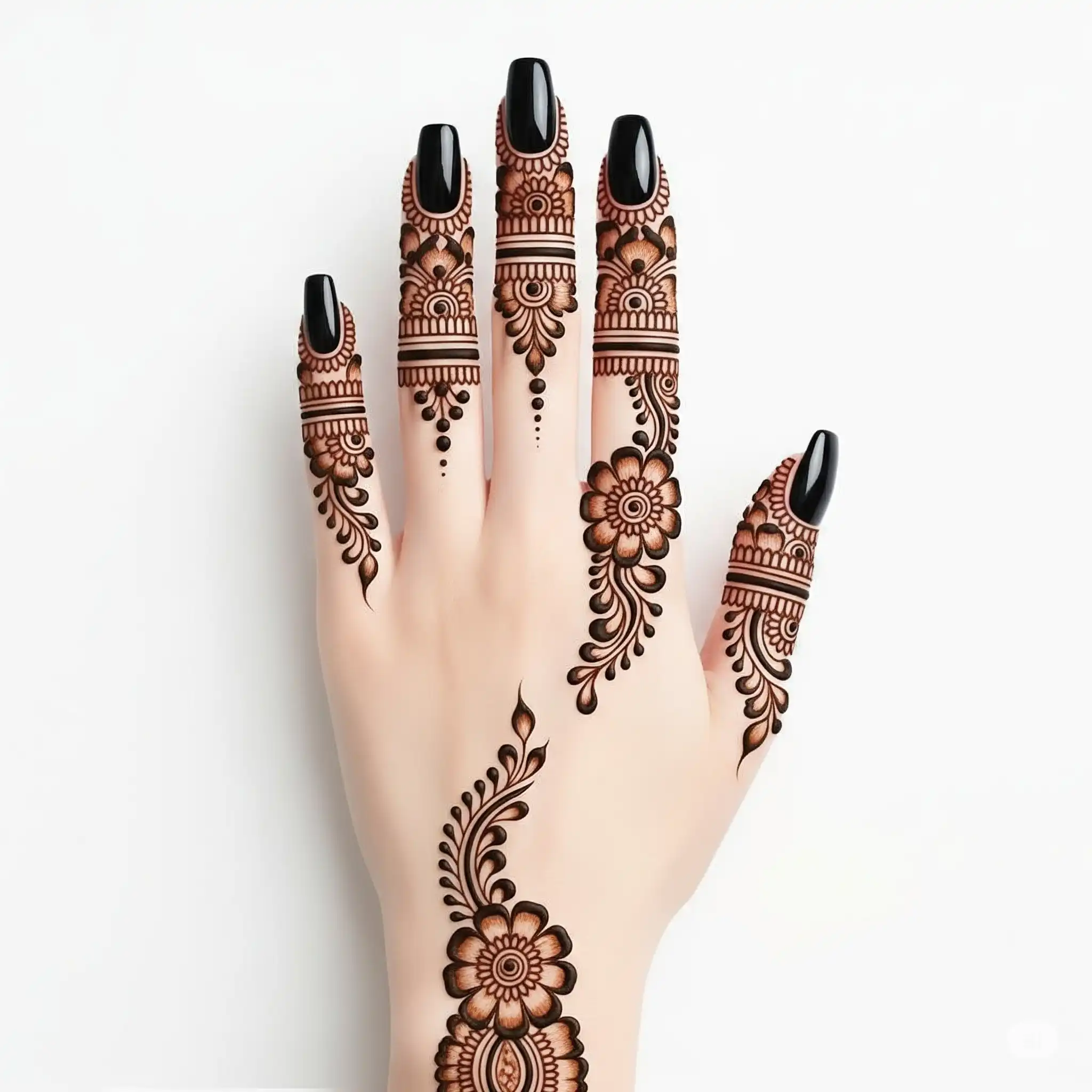 New finger mehndi design 114 New finger mehndi design 114