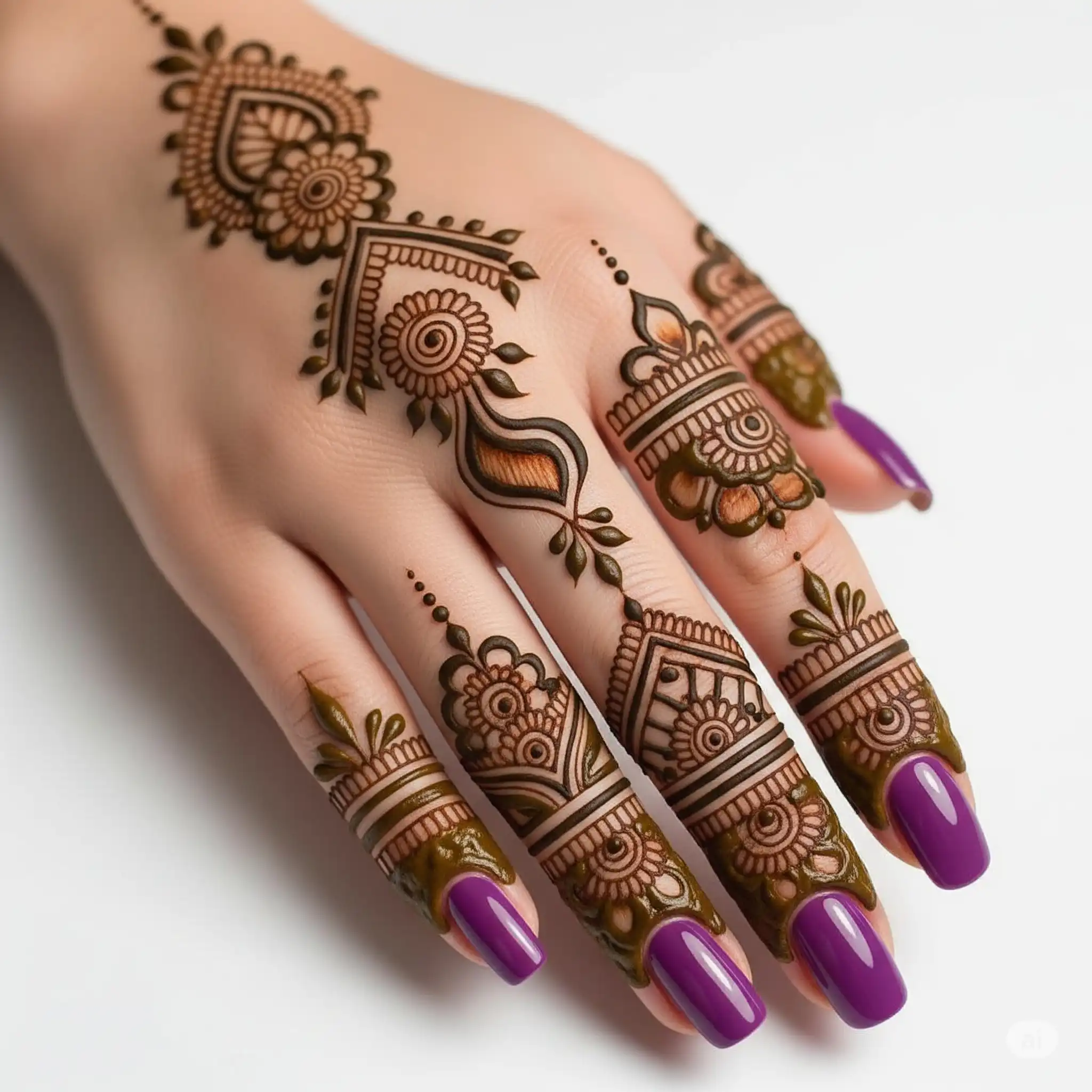 New finger mehndi design 118 New finger mehndi design 118