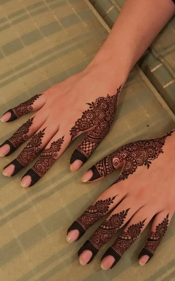 New finger mehndi design 12 New finger mehndi design 12