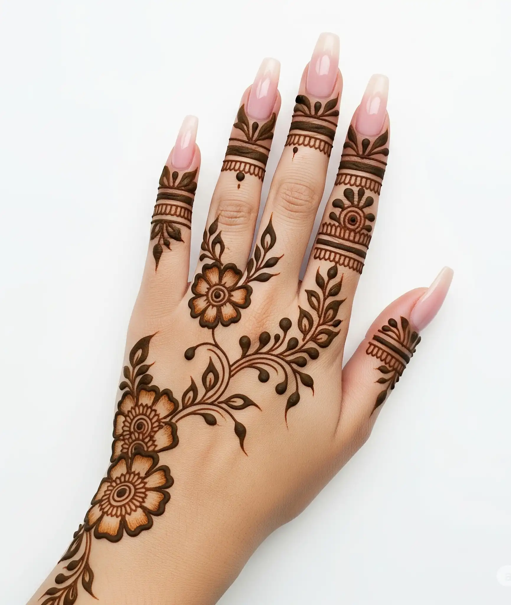 New finger mehndi design 126 New finger mehndi design 126