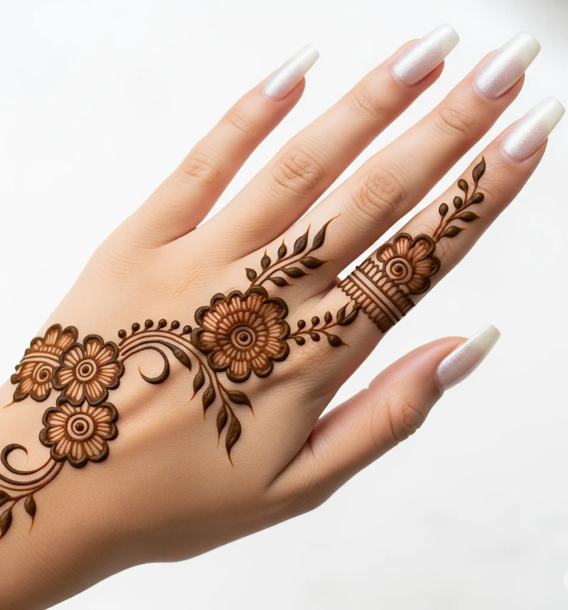 New finger mehndi design 127 New finger mehndi design 127
