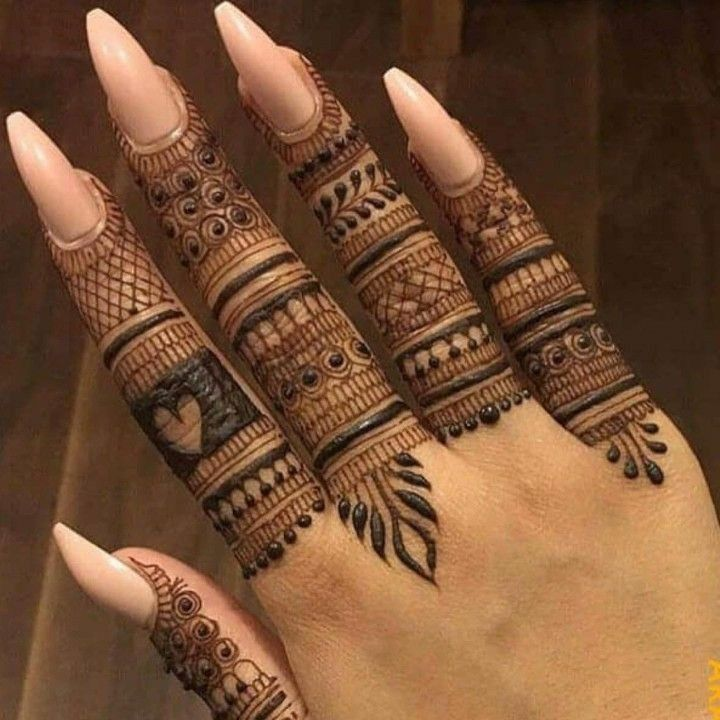 New finger mehndi design 13 New finger mehndi design 13