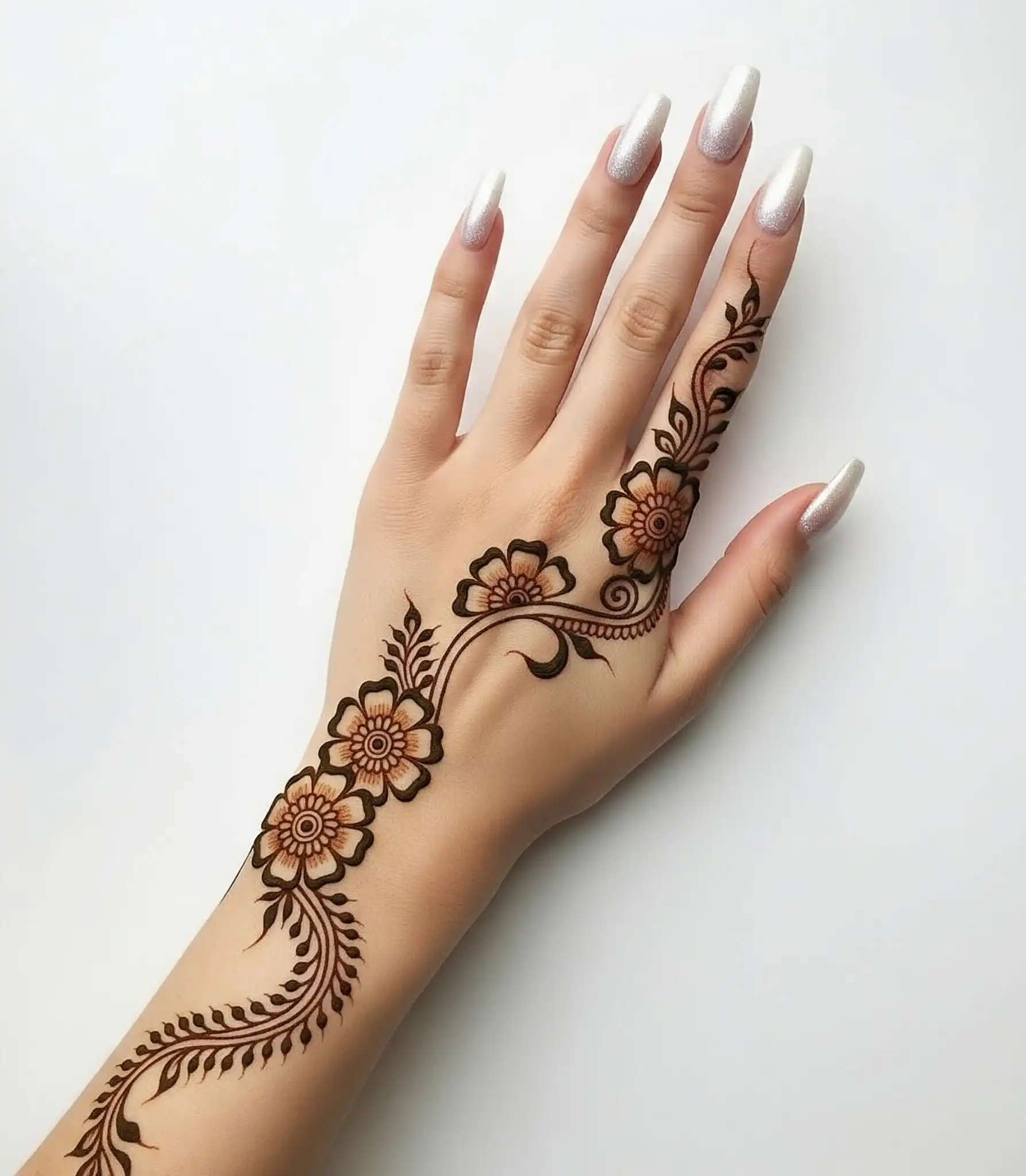 New finger mehndi design 155 New finger mehndi design 155