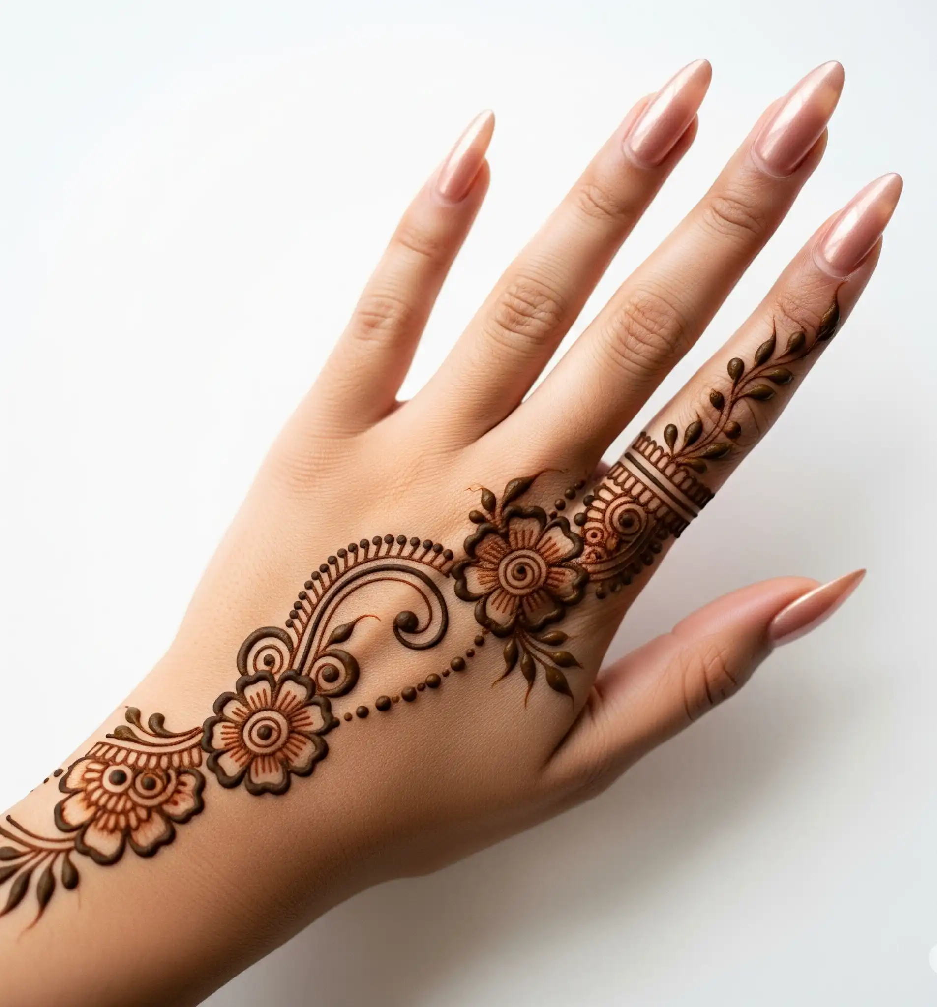 New finger mehndi design 158 New finger mehndi design 158