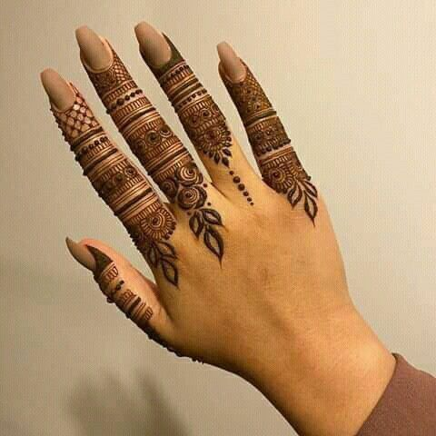 New finger mehndi design 16 New finger mehndi design 16