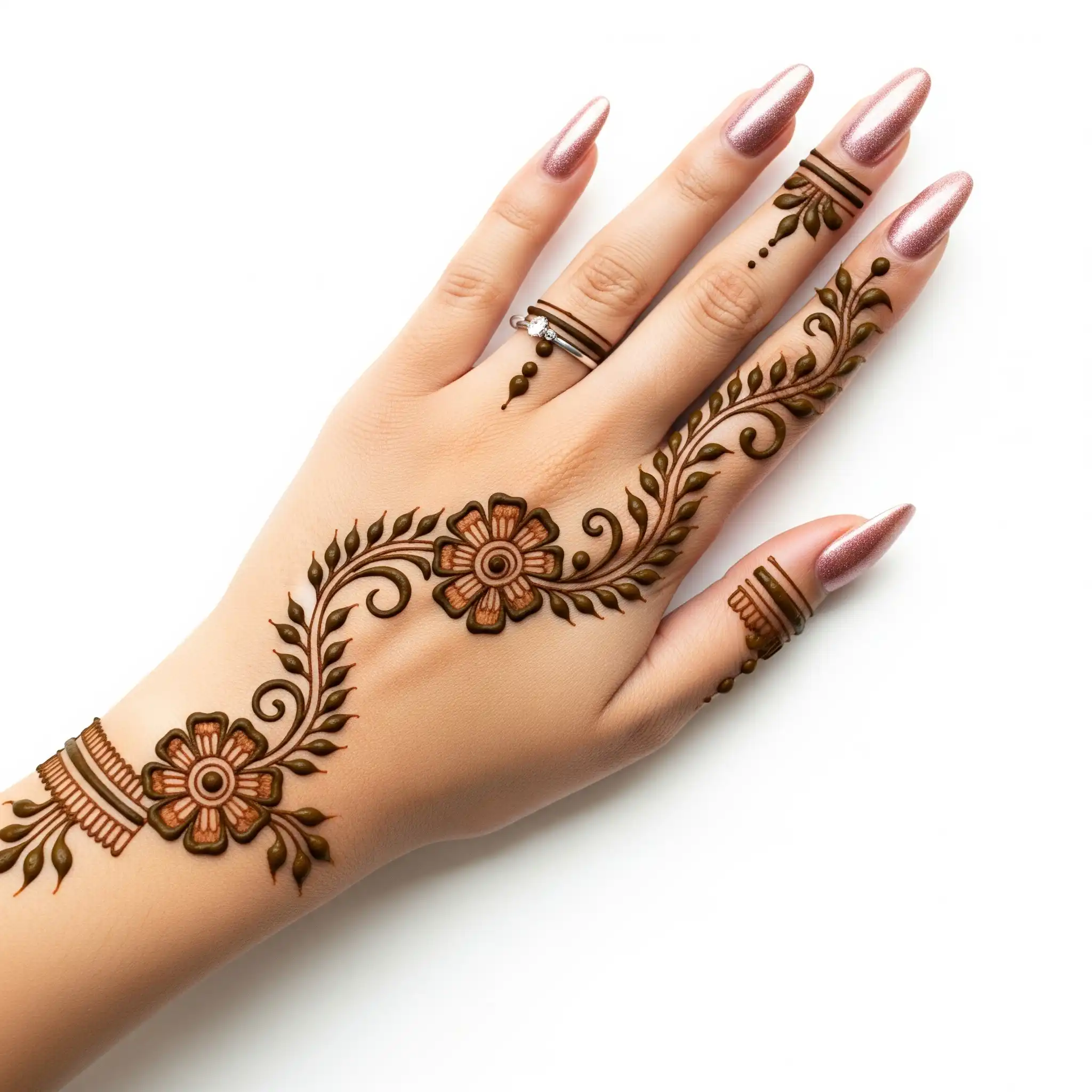 New finger mehndi design 161 New finger mehndi design 161