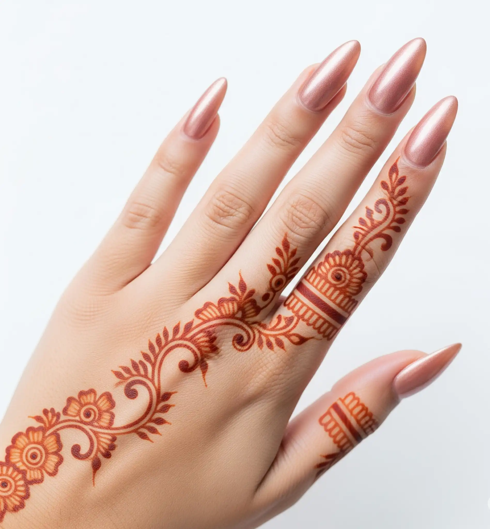 New finger mehndi design 166 New finger mehndi design 166